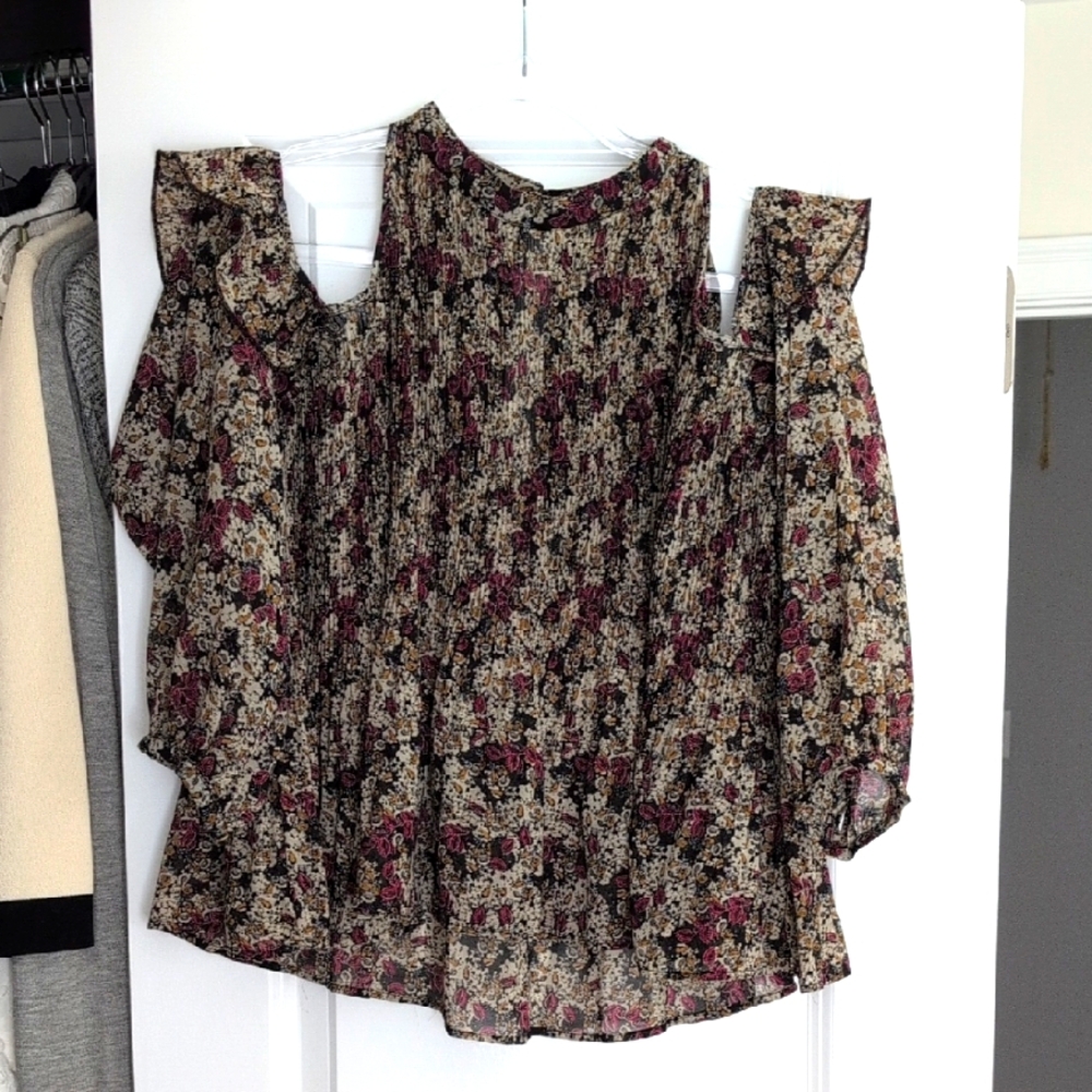 Zara Off The Shoulder Top